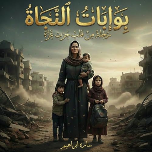 ‫بوابات النجاة رحلة من قلب حرب غزة: حكاية أمّ تبحث عن الأمان وسط الركام‬ (Arabic Edition)