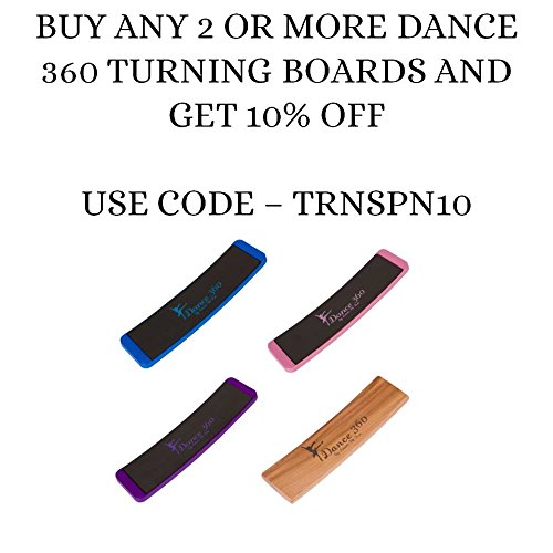 LearnFitFun Budget Ballet Turn and Spin Turning Board for Dancers