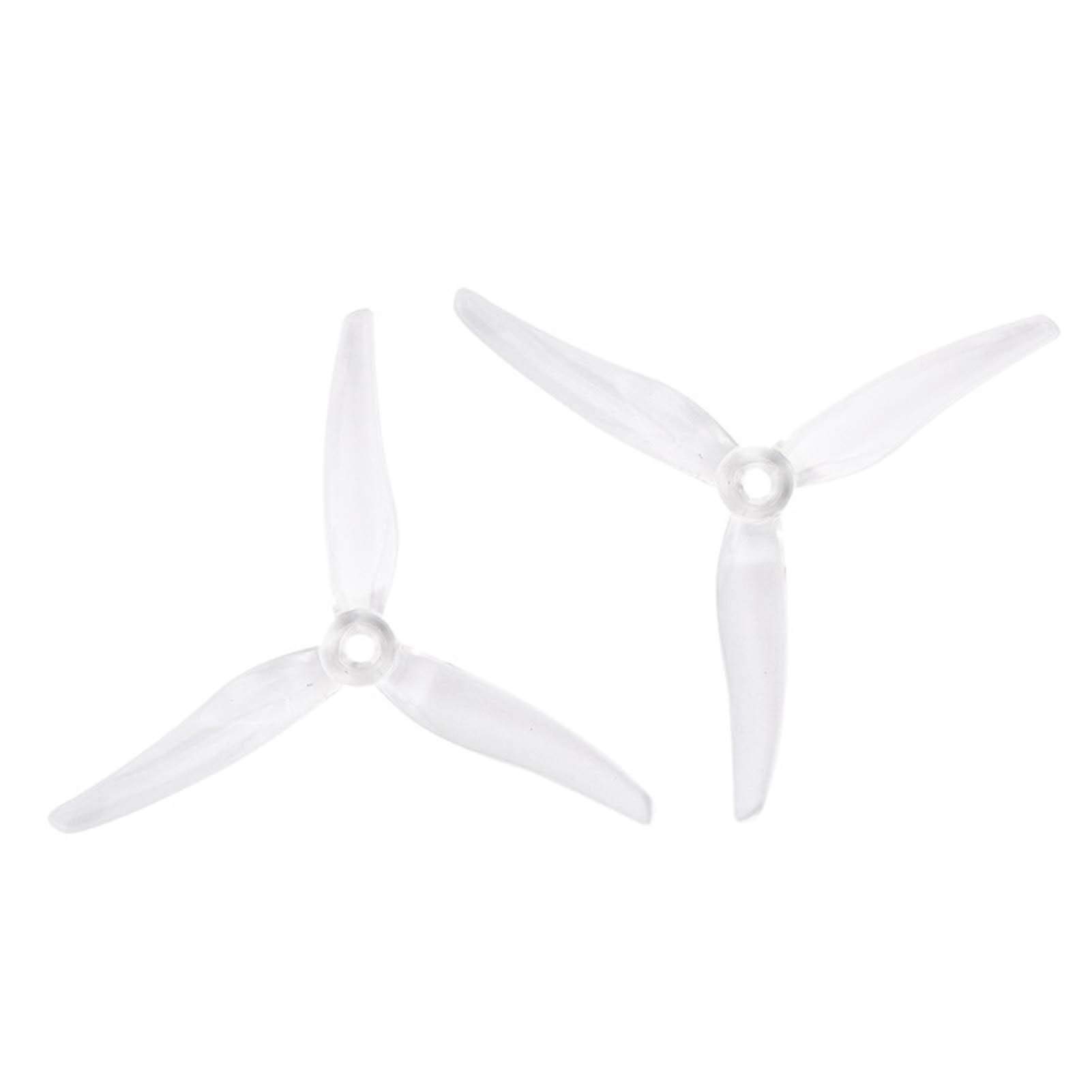Śmigło 24 szt. / 12 par Gemfan 51466 5" 3 Blade Tri-Blade Props CW CCW Bezszczotkowy/Fit for FPV Propeller/Fit for FPV Racing Drone Wymiana części (12 par przezroczysty)