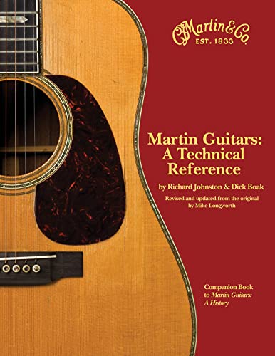 Martin guitars a technical reference (hardback) guitare: 2