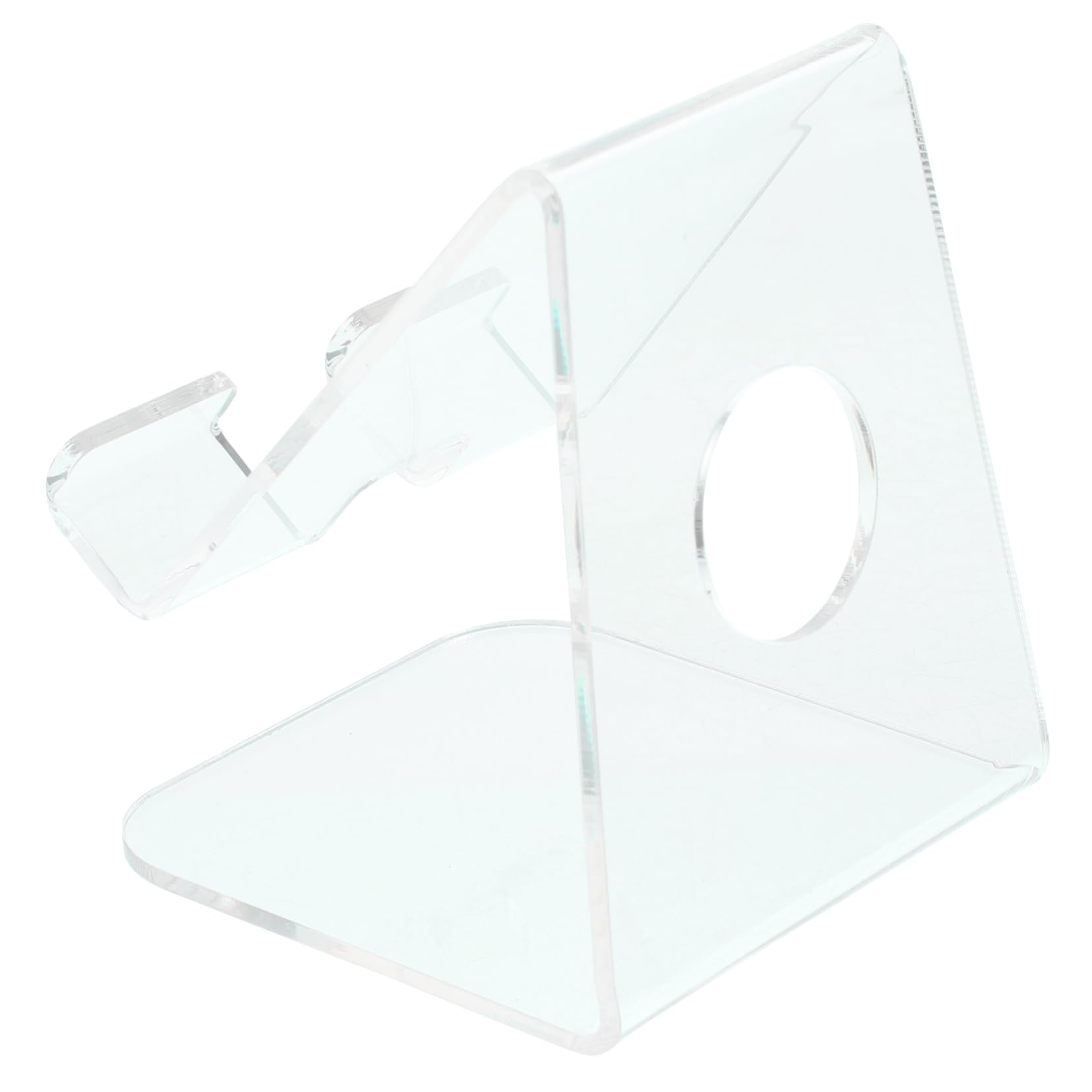 Artibetter 4pezzi Supporto Per Smartphone Trasparente Design Compatto e Leggero Angolo Di Visione Ottimale Per Scrivania e Tavolo Supporto Stabile e Pratico Per Live Streaming e Videochiamate