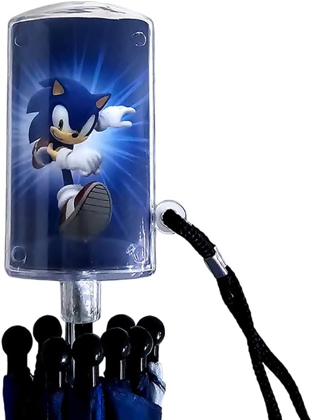 Sonic The Hedgehog Kids Umbrella, Navy