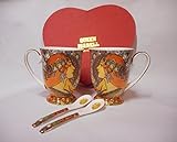 porzellan atelier 61 Porzellan Atelier Harmony Teetassen Kaffeetassenset Alfons Mucha Zodiac Porzellan mit Geschenkbox NEU Limited Collection