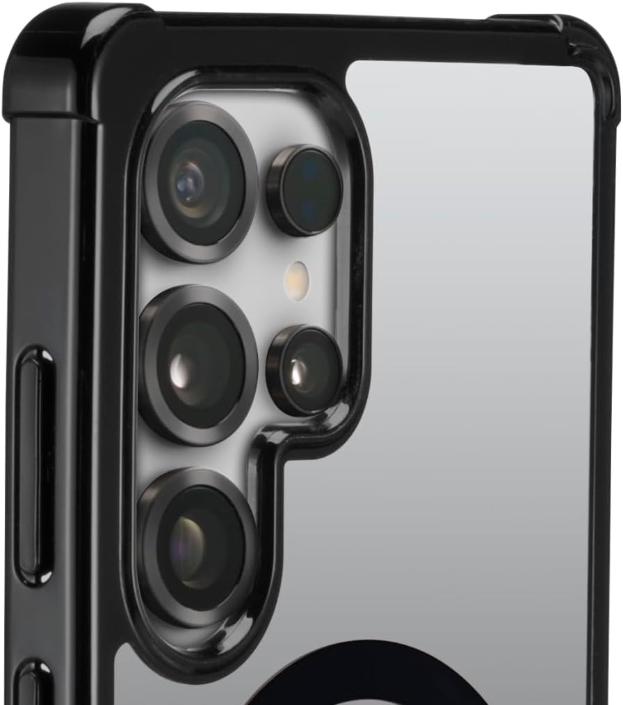 Hama Extreme Protect Mobile Phone Case for Samsung Galaxy S25 Ultra, Magnetic, Black
