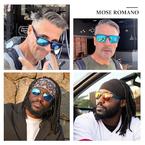 Polarized Sunglasses Men TR90 Non Bounce UV400 Protection Mens Sunglasses Running Driving Fishing2