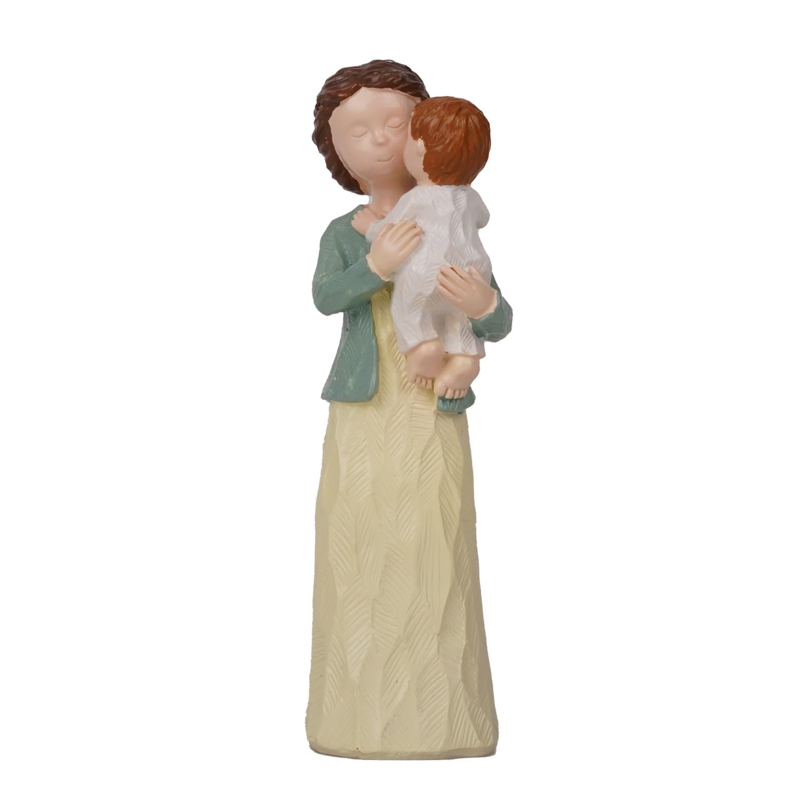 YUZDNM Loss of Dog Sympathy Gift, Couple with Dog Friendship Memorials Figurines, We are A Family Pet Memorials Statues for Pet Lovers - Golden Retriever Memorial Figurine Decoration