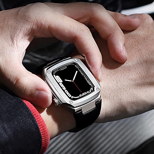 Kit modification Apple Watch boîtier de protection et bracelet cuir - 6