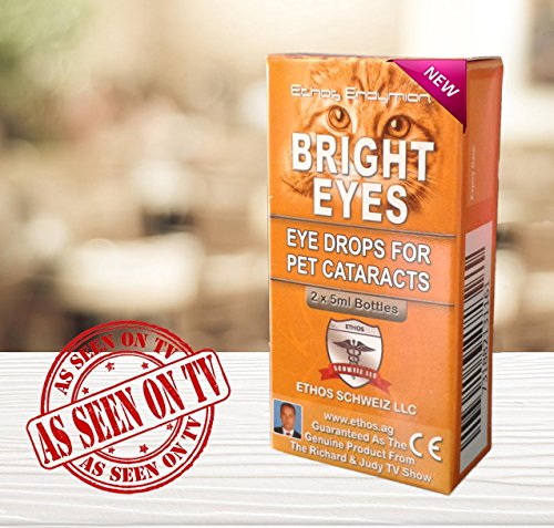 Ethos Bright Eyes Carnosine Eye Drops for Pets (Cats) Bright Eyes NAC Eye Drops for Pets as Seen on UK National TV with Amazing Results! - Thumbnail 5