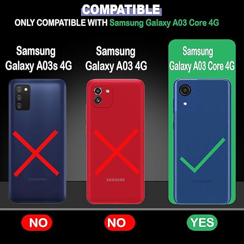 Image of Amazon Brand- Solimo Mobile Cover for Samsung Galaxy A03 Core 4G | Full Camera Protection | Liquid Silicon Case | Flexible Bumper Case for Samsung Galaxy A03 Core 4G (Black)