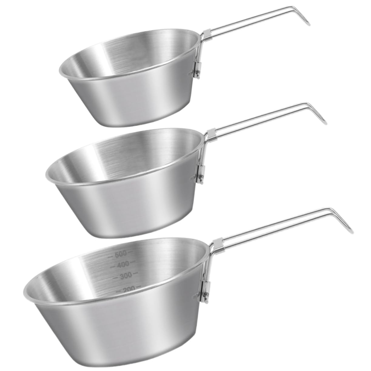 3 Sätze Faltbare Camping Schalen Mit Ergonomischem Für Grill Outdoor Und Camping Platzsparend Transportieren 3 Stücke * 3