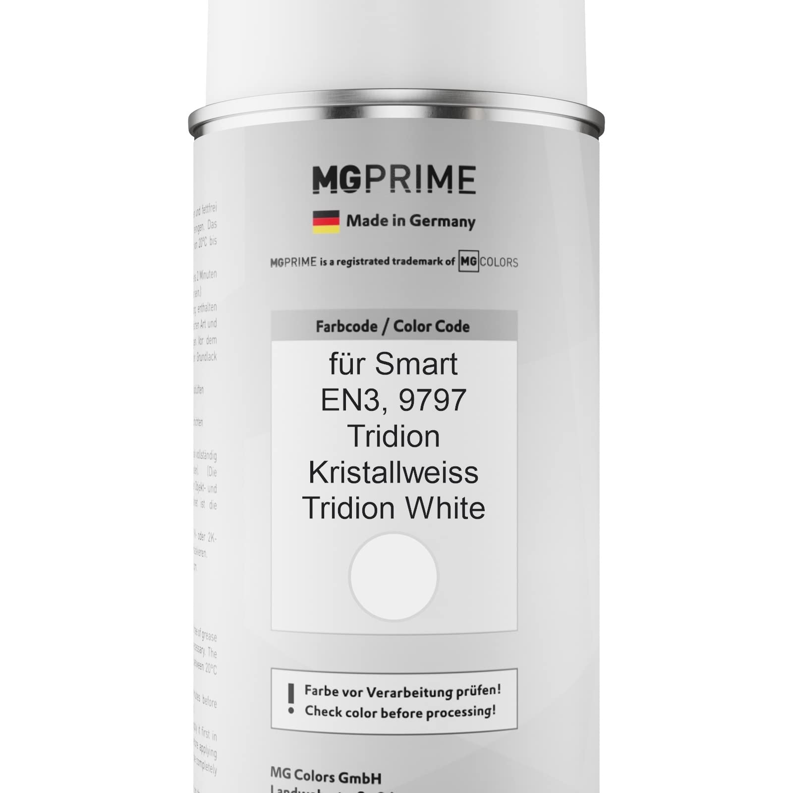 Peinture Voiture Bombes Aérosols Pour Smart C97L Tridion