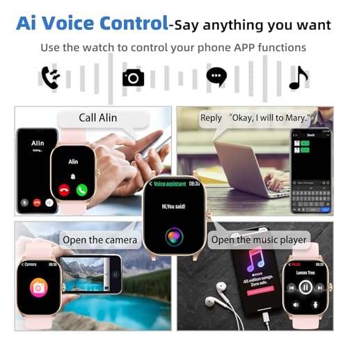 Image of Othalne Smart Watch for Women Men,Health Exercise Fitness Activity Tracker with Heart Rate, Sleep Monitor, Step, Calories, Sport Watch Compatible with iPhone Android Phones