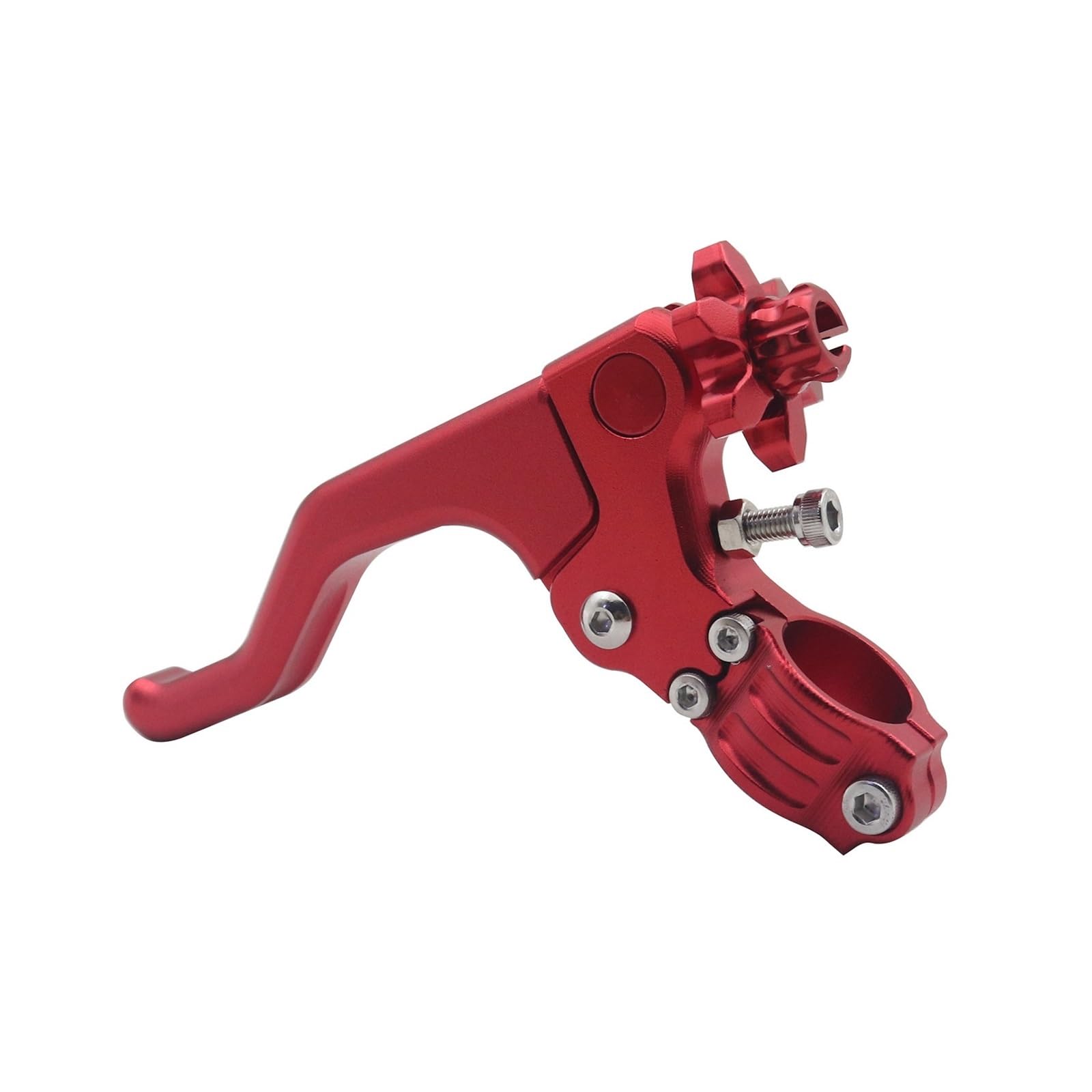 Ywqjiopm Red Motorcycle Brake Clutch Lever Motorcycle Clutch Lever Handlebar Universal One Finger Motorbike Handlebar Clutch Lever Brake Levers Brake Handle