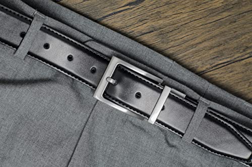 Ashford Ridge Mens 34mm Reversible Black/Brown Trouser Belt2