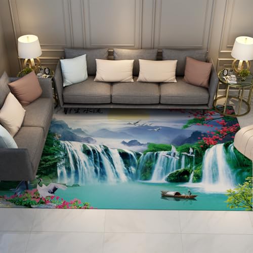 Tapis paysagers asiatiques moquette fine idéale pour protèger le sol du bureau