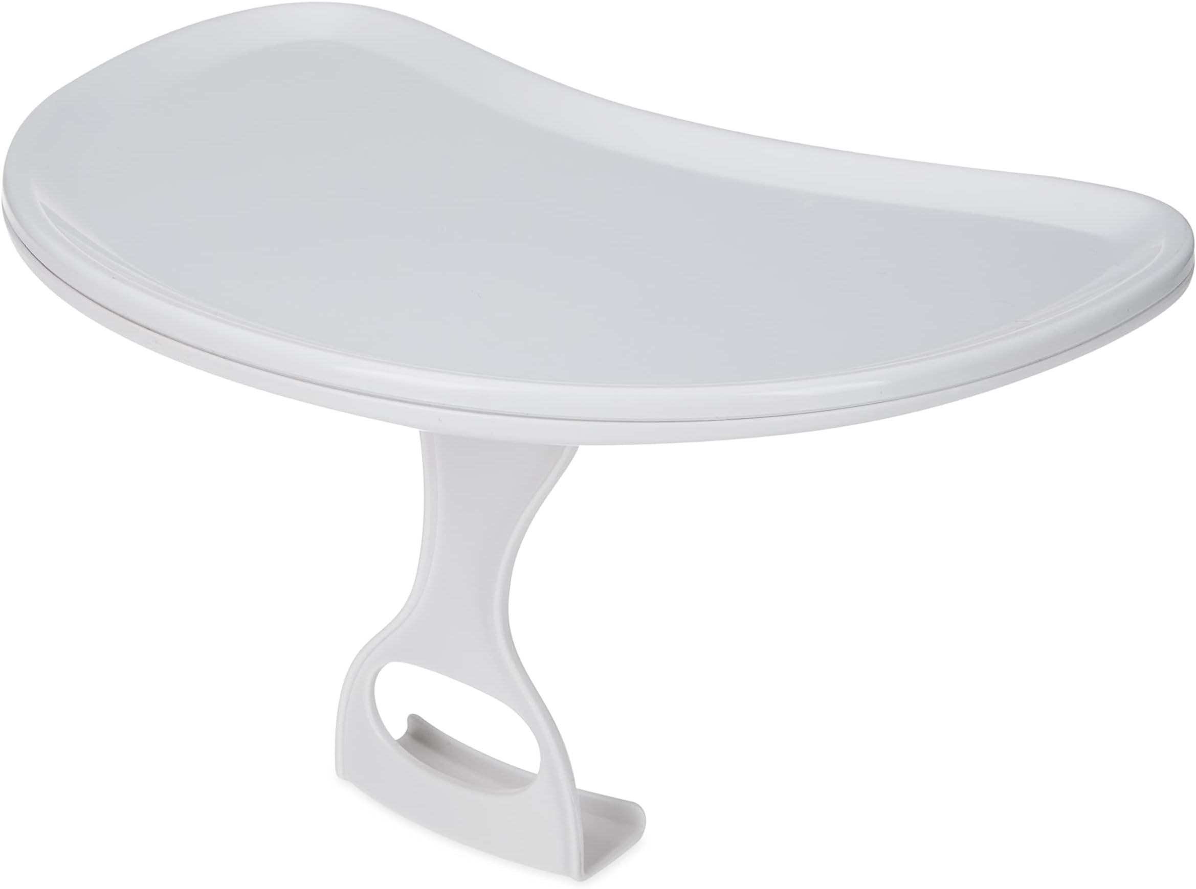 Nuby My Floor Seat Activity Tray - with Easy Release Latch and Easy to Clean - 4+ Months - White