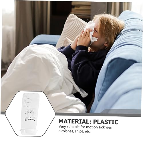 GLEAVI 45 Peças Sacos De Doente Viagem Branco Saco De Limpeza Doméstico