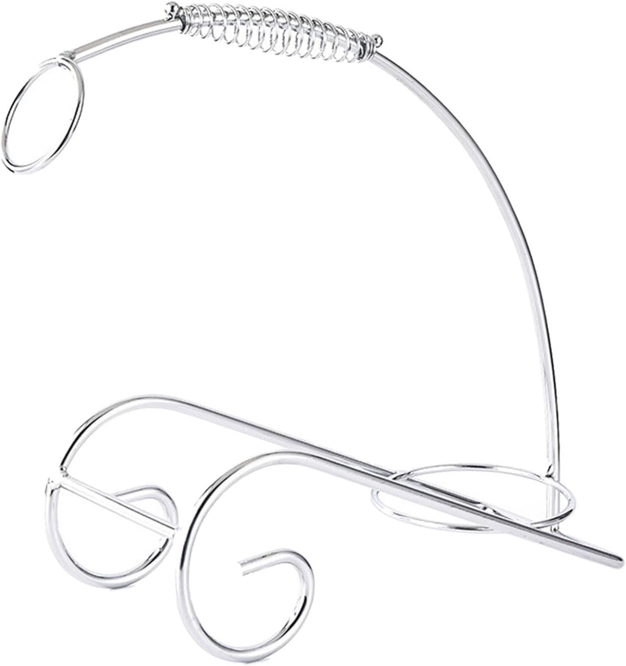 Soporte para Botellas de Vino con Portavasos de Mesa