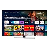 UHD Smart-TV mit HDR, Dolby Vision, Micro Dimming, MEMC, CI+, WLAN, Bluetooth, PVR ready, Mediaplayer, HbbTV, DTS Virtual X, DTS X und Dolby Atmos Unterstützung, Netflix, Amazon Prime Video und weiteren Smart-TV-Diensten.