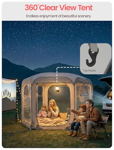 Carpa pop-up tipo burbuja grande para camping 10x10 miniatura 4