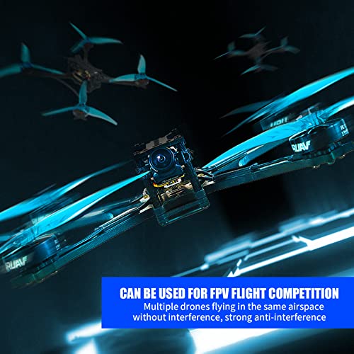 Tcmmrc 5Inch Fpv Drone With Hd Camera For Adults, 195Mm Wheelbase Quadcopter Drone With F411 20V 1.2 2004 4S 2700Kv Motor,Carbon Fiber Frame Brushless Fpv Drone #TOP5