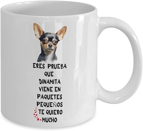 Miniatura 4 de Taza Para Mamá Papá Chihuahua, Taza De Café Para Mamá Papá Chihuahua, Regalo Para Mamá Papá Chihuahua, Taza Para Dueño Mascota Chihuahua