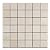 White Pearl/Botticino Marble 2 X 2 Polished Mosaic Tile - Lot of 50 Sheets