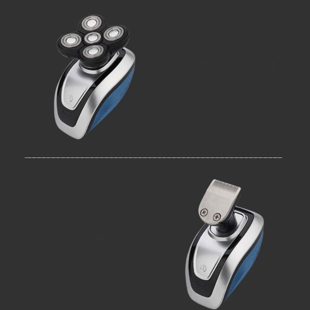 Afeitadora de 5 Cabezales Flotantes 4d Eléctrica USB para Hombres
