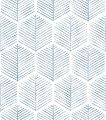 MelunMer Modern Peel and Stick Wallpaper Boho Contact Paper for Cabinets/Drawers 78.8In L 17.3In W Self Adhesive Removable Wallpaper for Bedroom/Bathroom Waterproof Geometric Contact Paper Blue/White