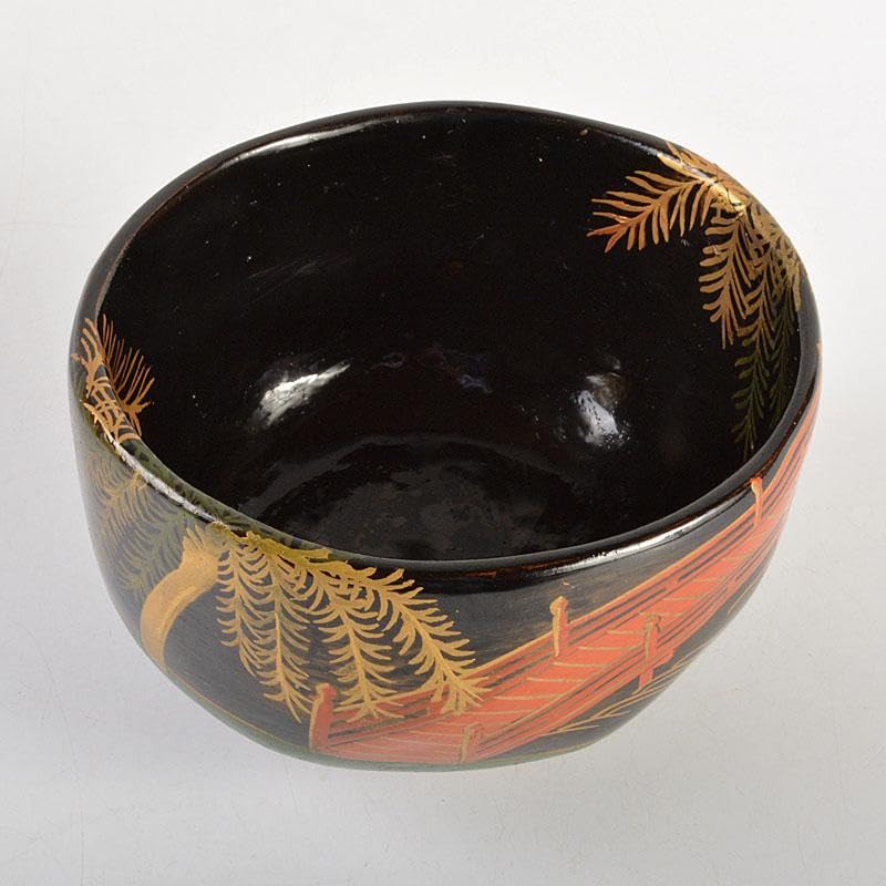 茶道具　平安　加藤光漆造　螺鈿装飾　乾漆茶碗　共箱　V　6724 Amazon.co.jp: 茶道具 平安 加藤光漆造 螺鈿装飾 乾漆茶碗 共箱 V 6724