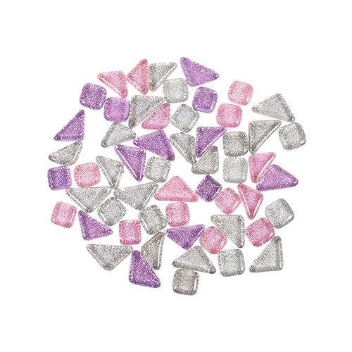 Uonlytech Piastrelle Fai Da Te Colore Misto Forma Irregolare Pietra Per Decorazioni Casalinghe Incollaggio Su Cornici Piatti Vasi Stoviglie Lampade e Tazze