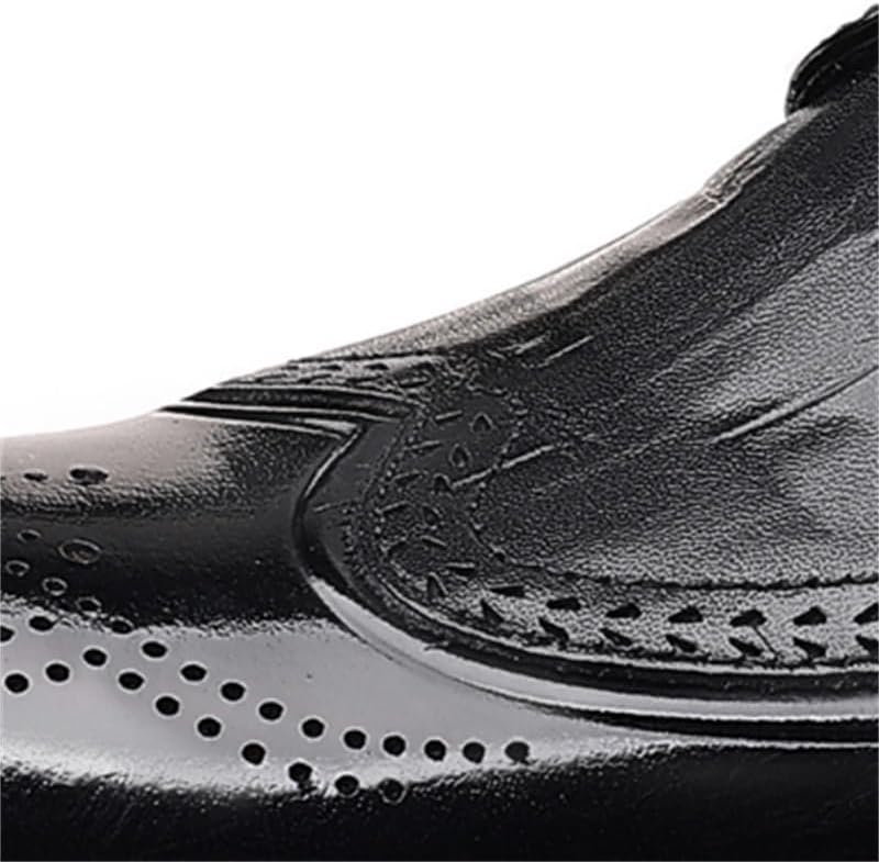 Men's Leather Shoes Business Formal Casual Shoes Low Top Lace Up Shoes Rubber Sole Embossed Craft Clear Texture Sweat Absorbing Breathable Wingtip Design Non Slip Sturdy