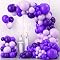Kelfara Purple Balloon Garland Kit - Party Decorations, Assorted Sizes & Shapes - View #2