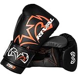 RIVAL Boxing Evolution Hook and Loop Sparring Gloves - 18 oz. - Black
