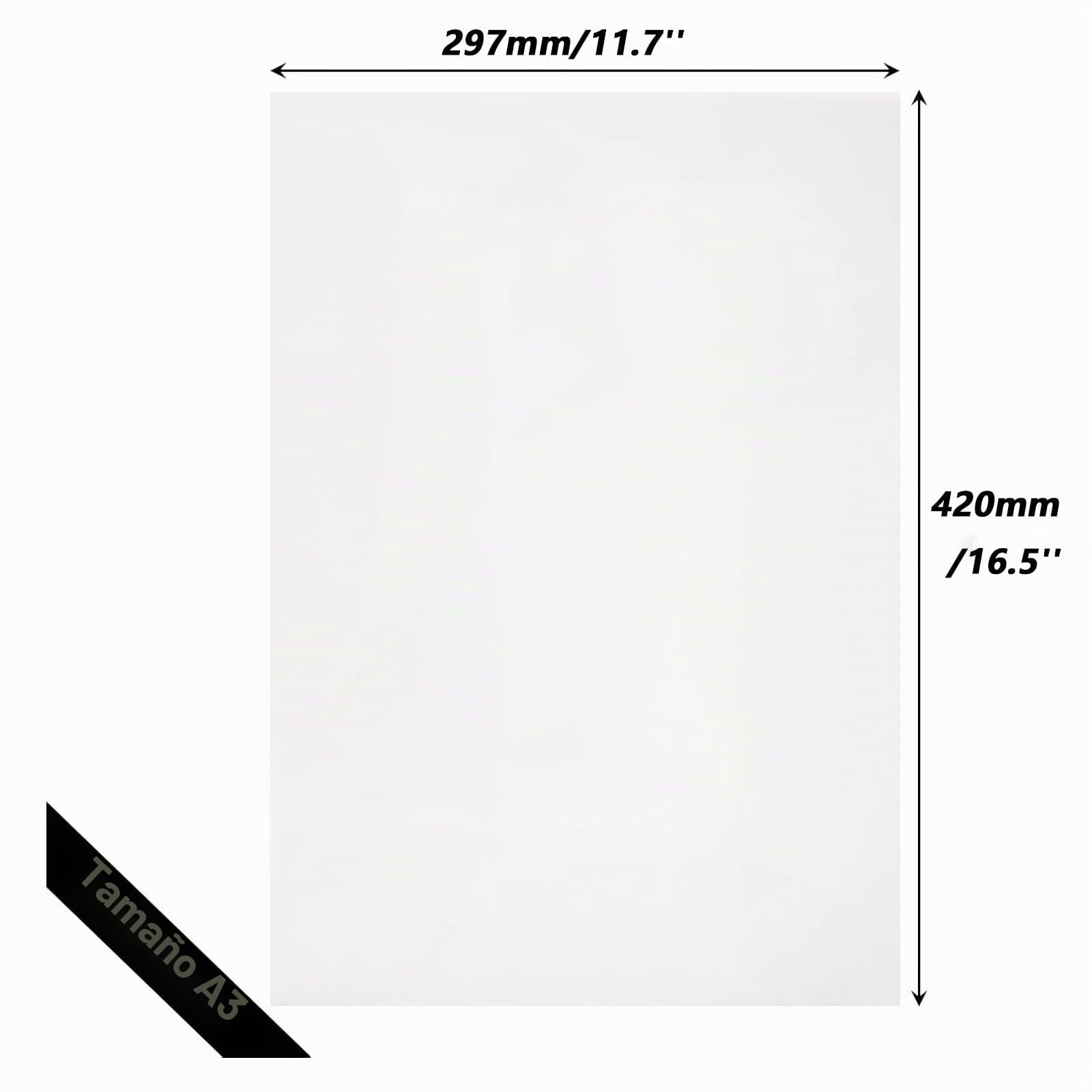 Cartón Pluma 5mm 16 Piezas A3 Foamboard Porexpan Planchas Base Poliespan