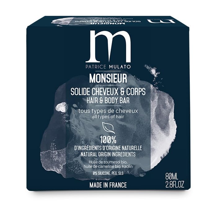 Solide Monsieur 2-en-1 cheveux et corps 80ML