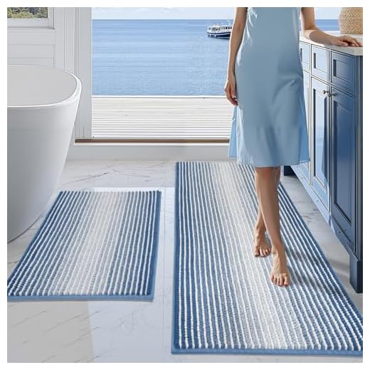 BSICPRO Bathroom Rugs and Mats Sets