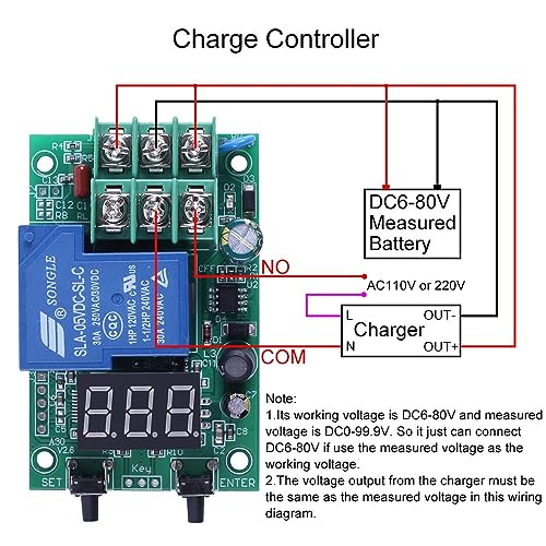 Module de surveillance tension résolvant les décharges de batterie CC 0-99.9V