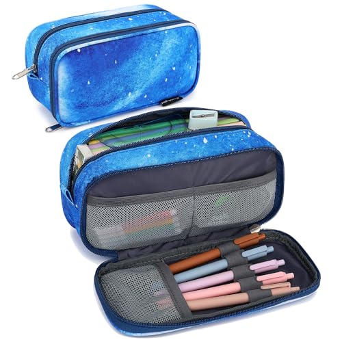 Image of Mountain guest Pencil Cases for kids, Large Capacity Pencil Pouch, Office College School Marker Organizer Case pen for Men Women Adult Teens