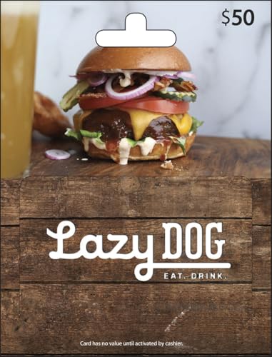 Image of Lazy Dog Restaurants Physical Gift Card - $50