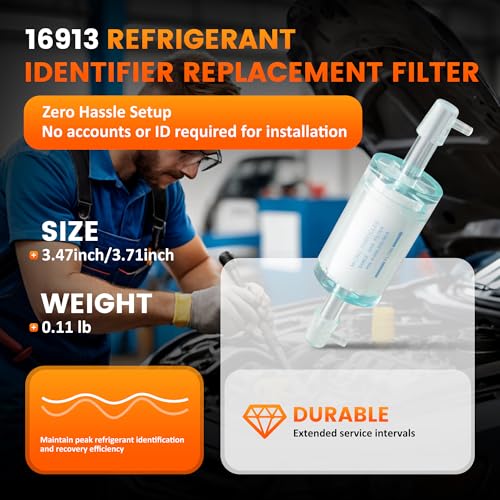 Filtre de rechange OEM 16913 pour machine R-1234yf AC et CoolTech ID