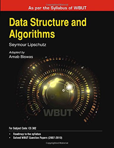 Buy Data Structure & Algorithm - WBUT-Jun 11 (With CD) Book Online at ...