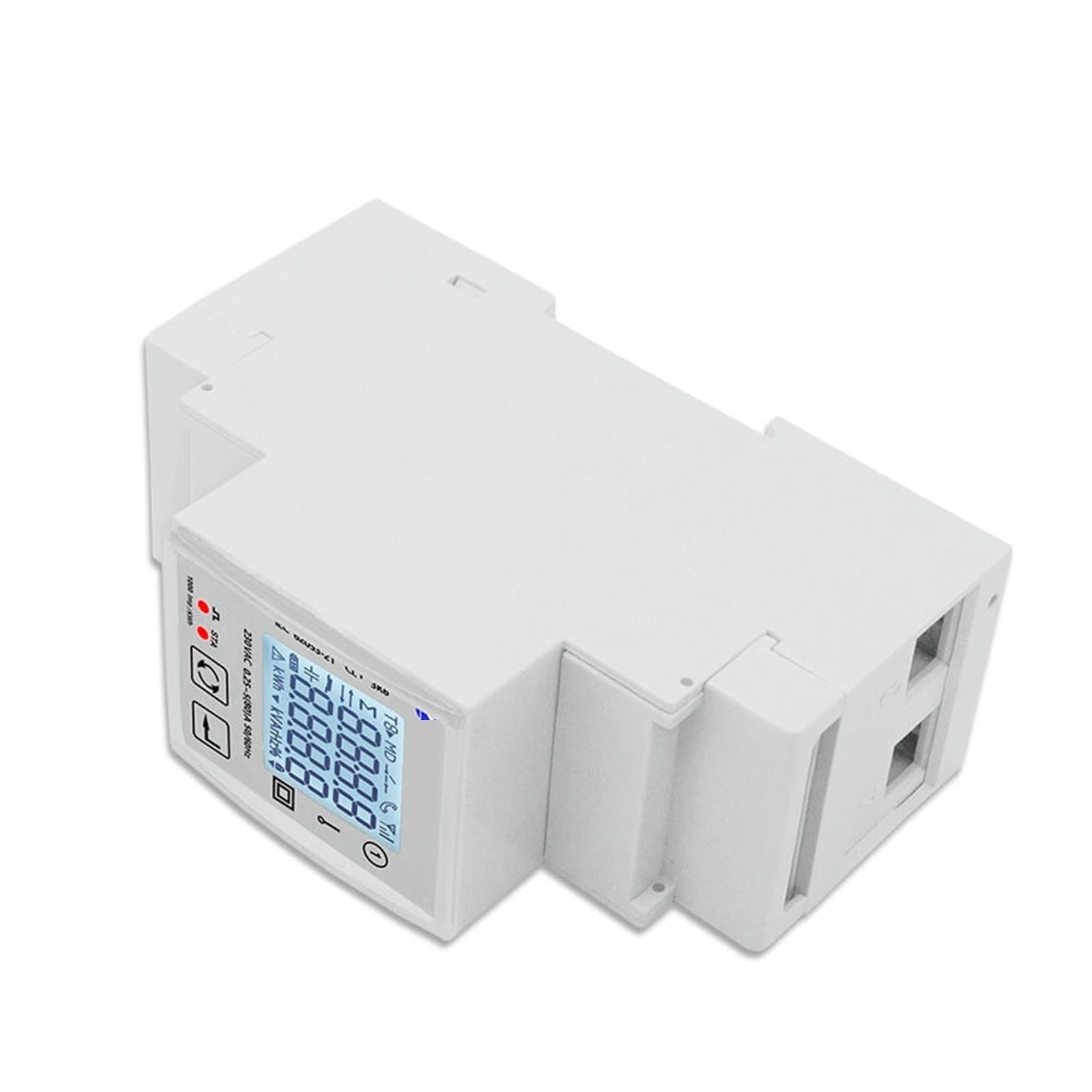 Monitoraggio Dell'Energia del Contatore Intelligen Contatore di Energia Elettrica Monofase Tuya DIN Rail Power Monitor Wattmetro 230VAC 80A
