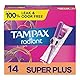 Tampax Radiant Tampons, Super Plus Saugfähigkeit, geruchlos, 14 Stück (Verpackung kann variieren)