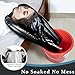 Portable Shampoo Bowl for Home, Portable Hair Washing Station for Sink, Hair Washing Tray for Sink at Home (Black)