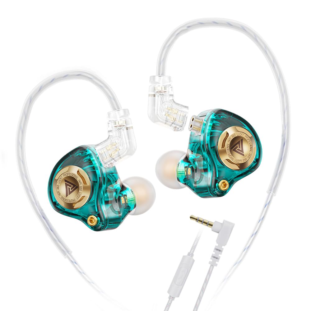 Yeabomy Qkz Ak6 Lucky in Ear Monitor, HiFi Wired Earbuds, Tunable