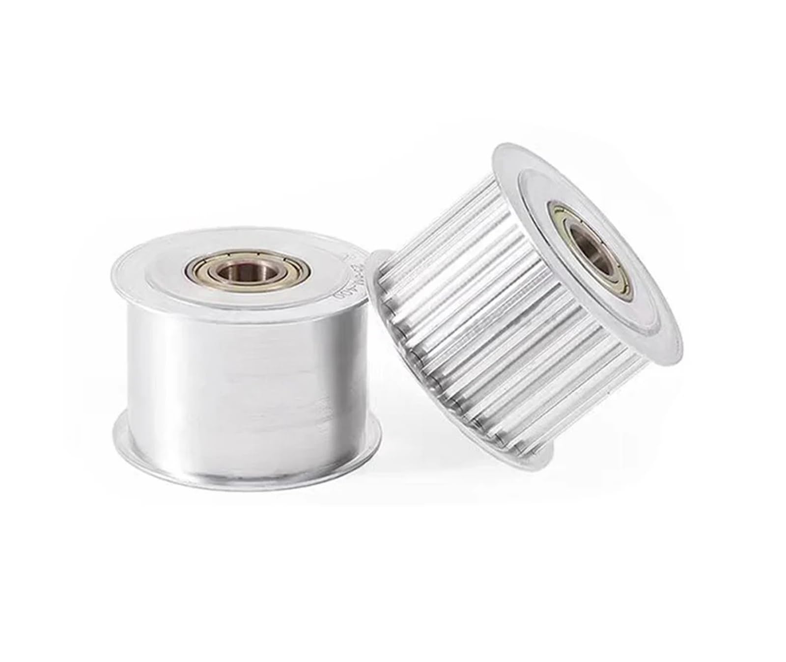 HTD8M 15 zębów 16 20 napinacz koło pasowe luźne otwór 5mm-17mm z łożyskiem dla HTD 8M szerokość paska rozrządu 15/20/25/30/40mm(20T Bore 8mm,With teeth,21mm(for belt 20mm))