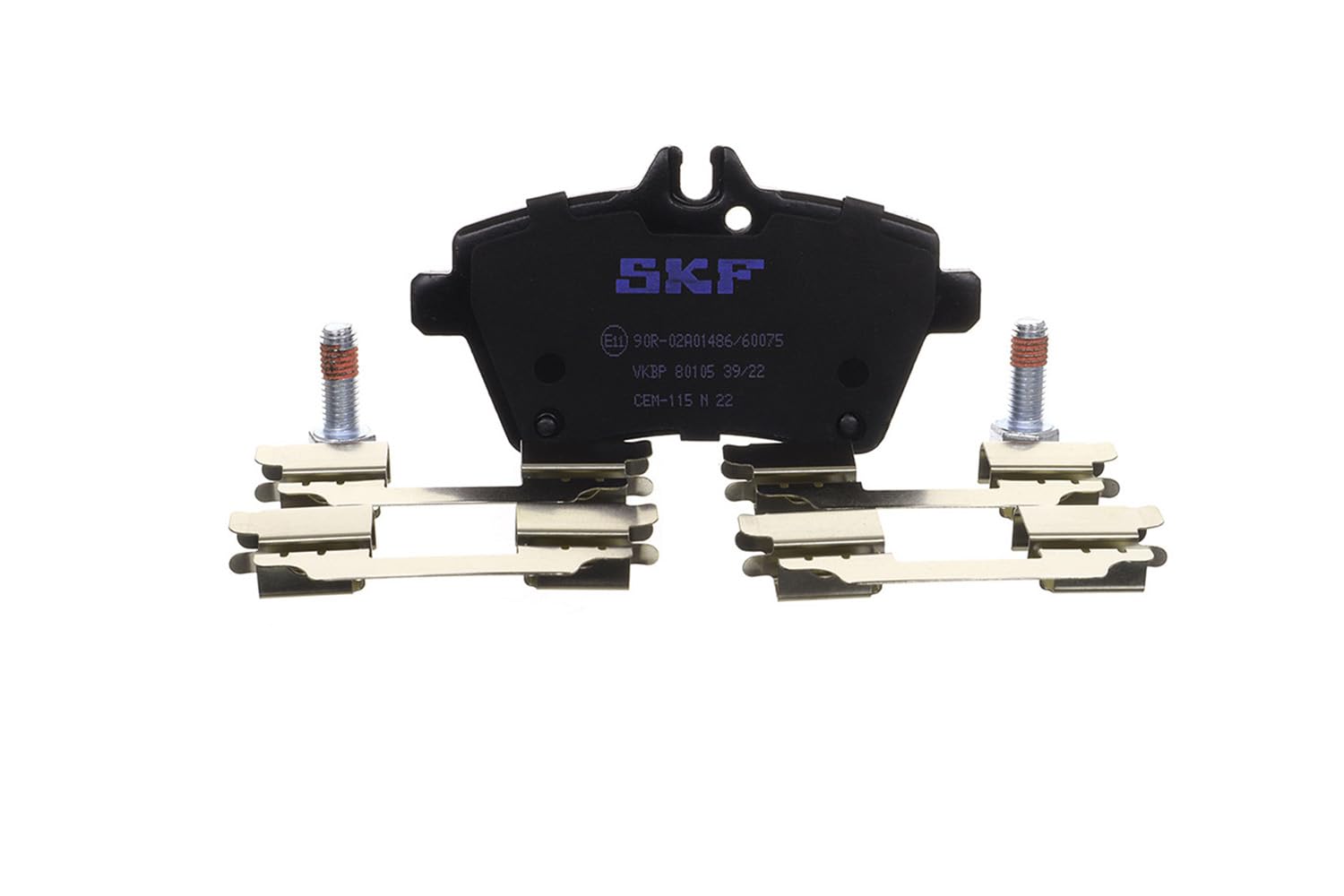 Skf Vkbp 80105 Kit Pastiglie Freno, Freno A Disco-image
