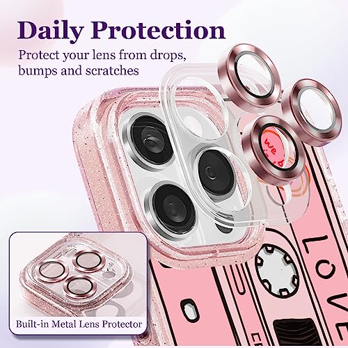 Coque iPhone 14 Pro Max pailletée transparente pour vos sorties et soirées