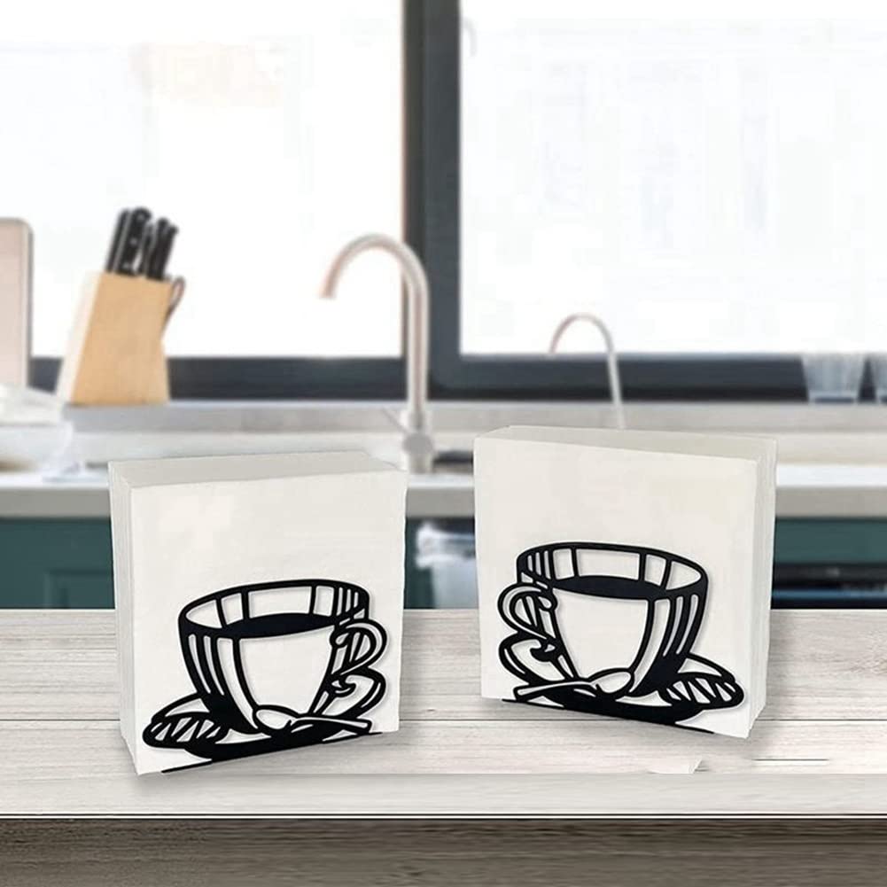 ELLDOO Soporte de filtro de café, cono montado en la pared de metal, soporte de filtro de café para verter sobre café, cocina, oficina, decoración artística, accesorios de estación de café